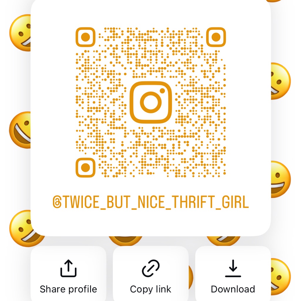 Gold Instagram Qr Code